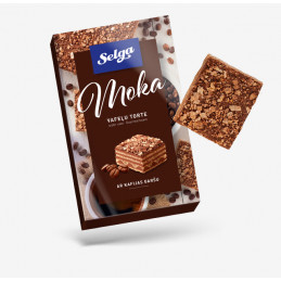 Vaflinis tortas  Selga Moka  350g
