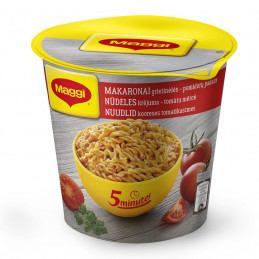 Greitai paruošiami makaronai Maggi  grietinėlės-pomidorų padaže 62g