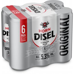 Alus šviesus Horn Disel (5.3%), 6x500 ml
