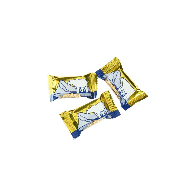 Vafliniai saldainiai Meška Šiaurėje  Naujoji Rūta