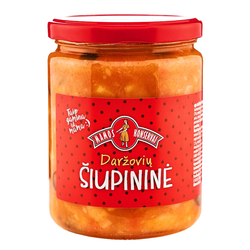 Daržovių šiupinė  Mamos konservai 480g