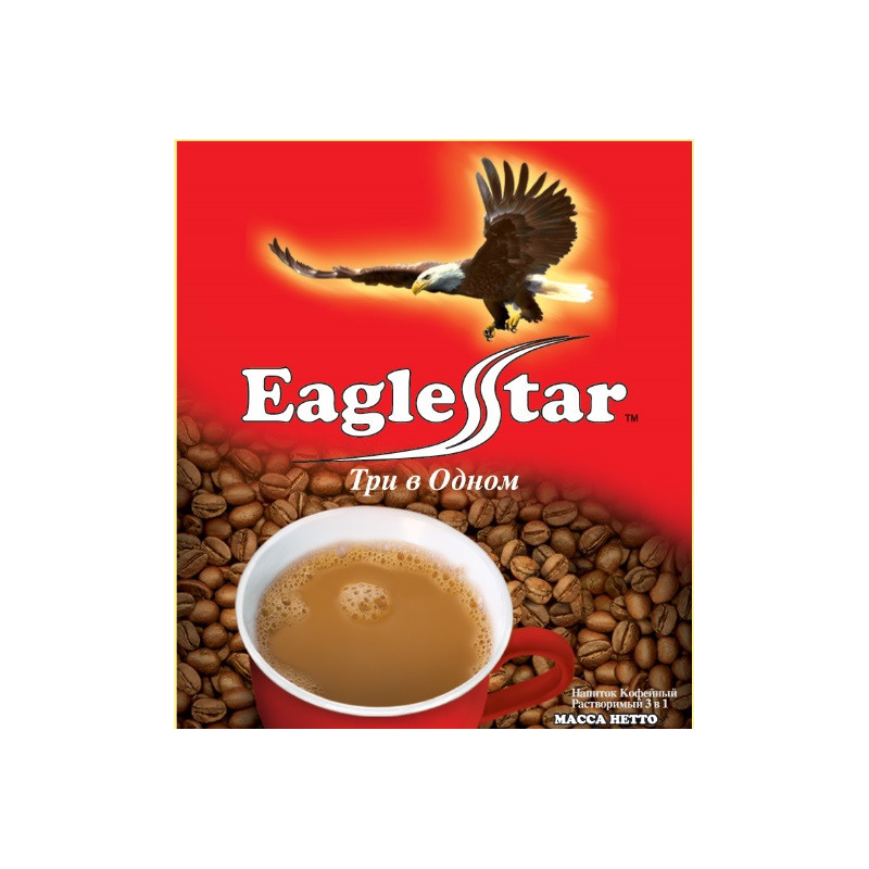 Tirpus kavos gėrimas EagleStar  3in1, 18g