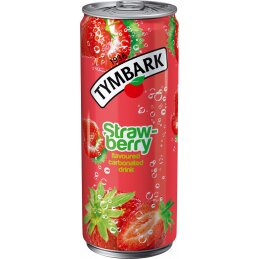 Gazuotas gėrimas  Tymbark  330 ml braškių skonio