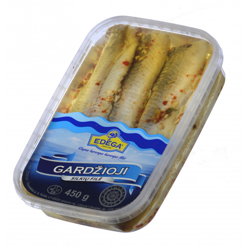 Sūdyta silkių filė  Gardžioji  su aliejumi 450g
