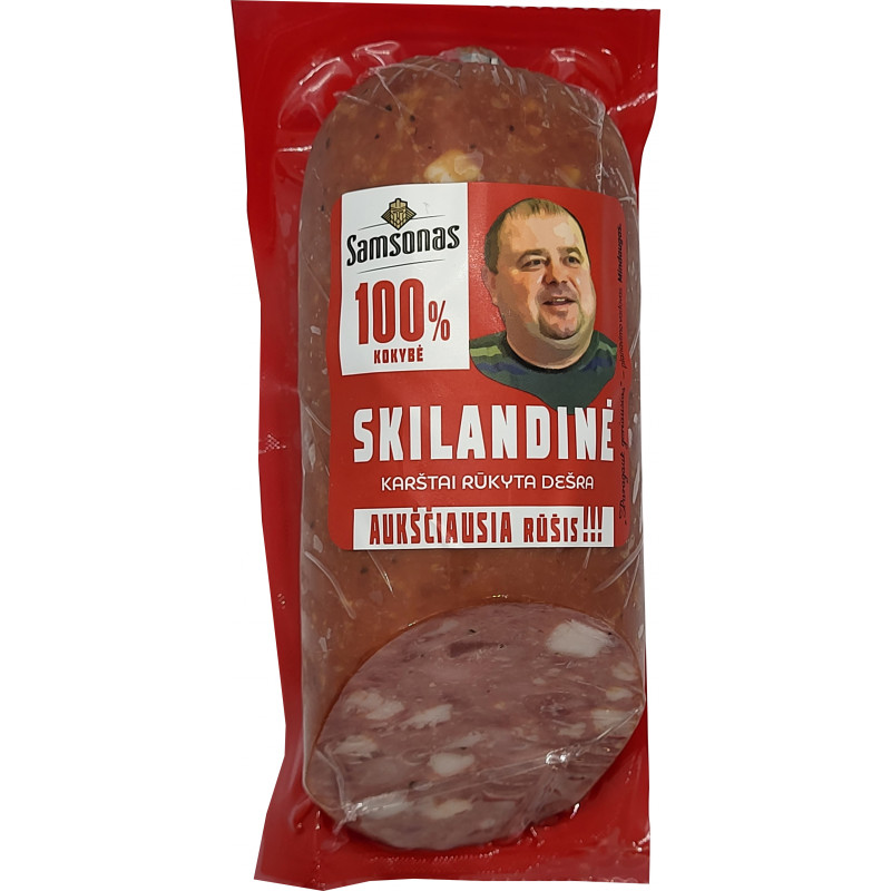 Karštai rūkyta dešra  Samsono Skilandinė  500g /Samsonas