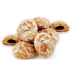 Meduoliai aviečių skonio su glazūra ir įdaru