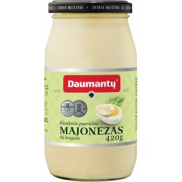 Majonezas Klasikinis Daumantų 420g su krapais