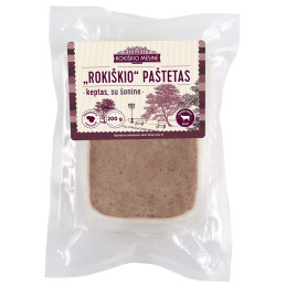 Keptas paštetas su šonine Rokiškio paštetas  200g