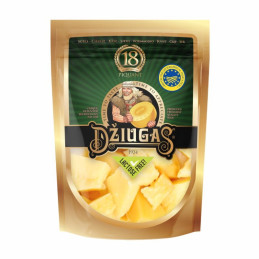 Sūris  Džiugas 26% trupintas Silver 100g 18mėn.