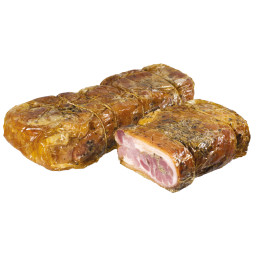 Krosnyje keptas naminis vyniotinis, Mažeikių mėsinė