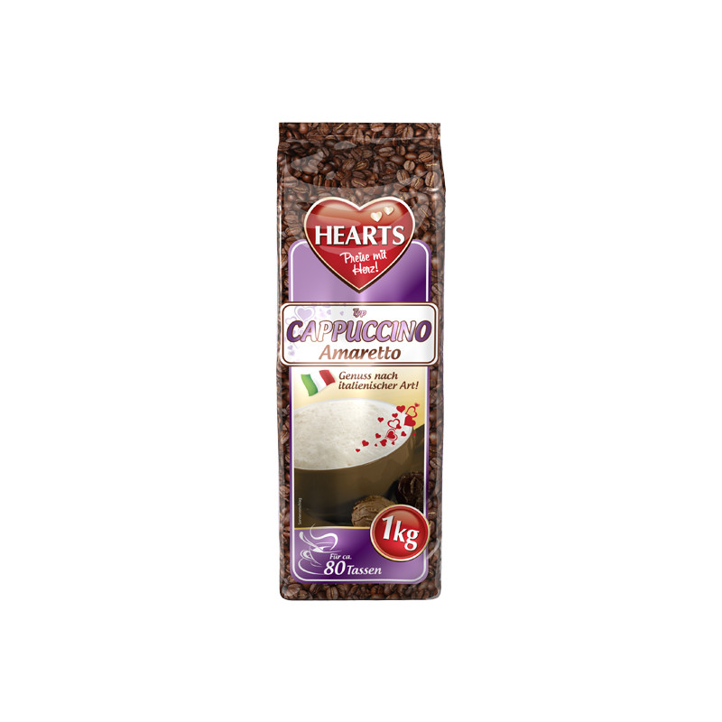 Kavos gėrimas  Hearts typ Amaretto 1kg