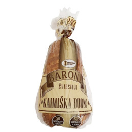 Duona BARONŲ kaimiška raikyta, 800g
