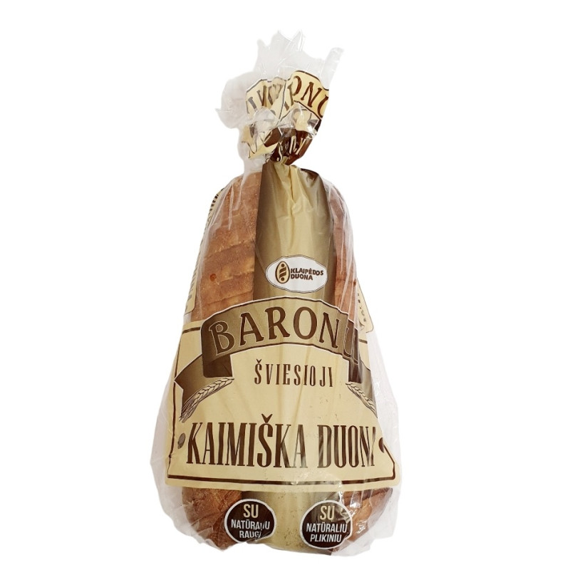 Duona BARONŲ kaimiška raikyta, 800g
