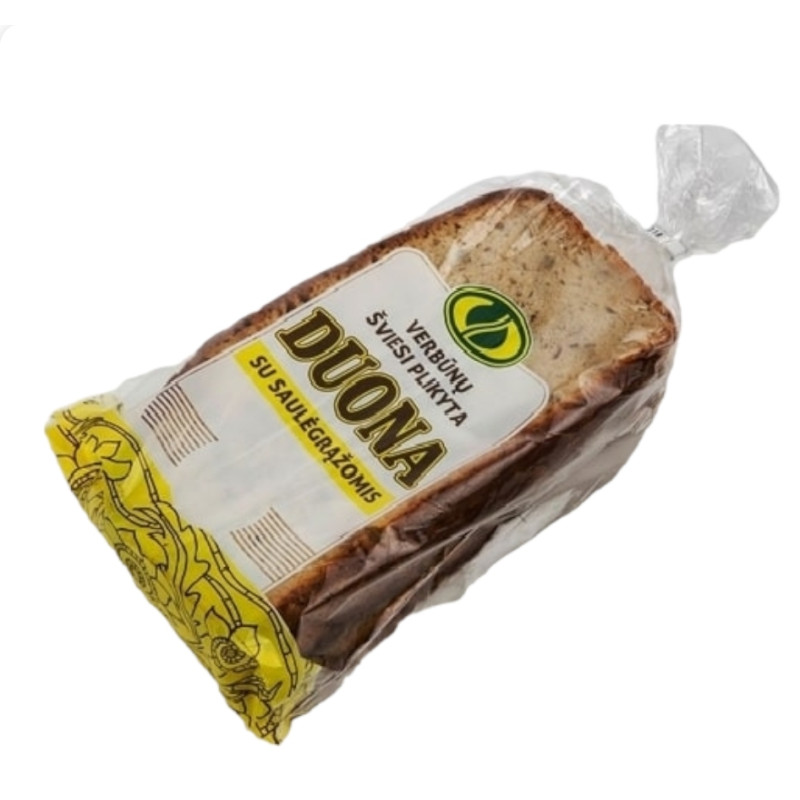 Šviesi duona su saulėgrąžomis, 500g