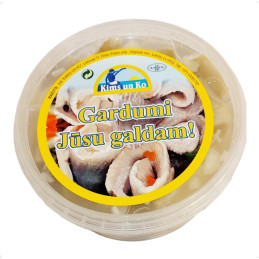 Naminiai silkės filė gabaliukai marinate 500g Baltmėsa