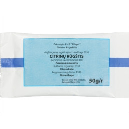 Citrinų rūgštis 50g