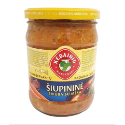 Šiupininė sriuba su mėsa 480g Kėdainių konservai
