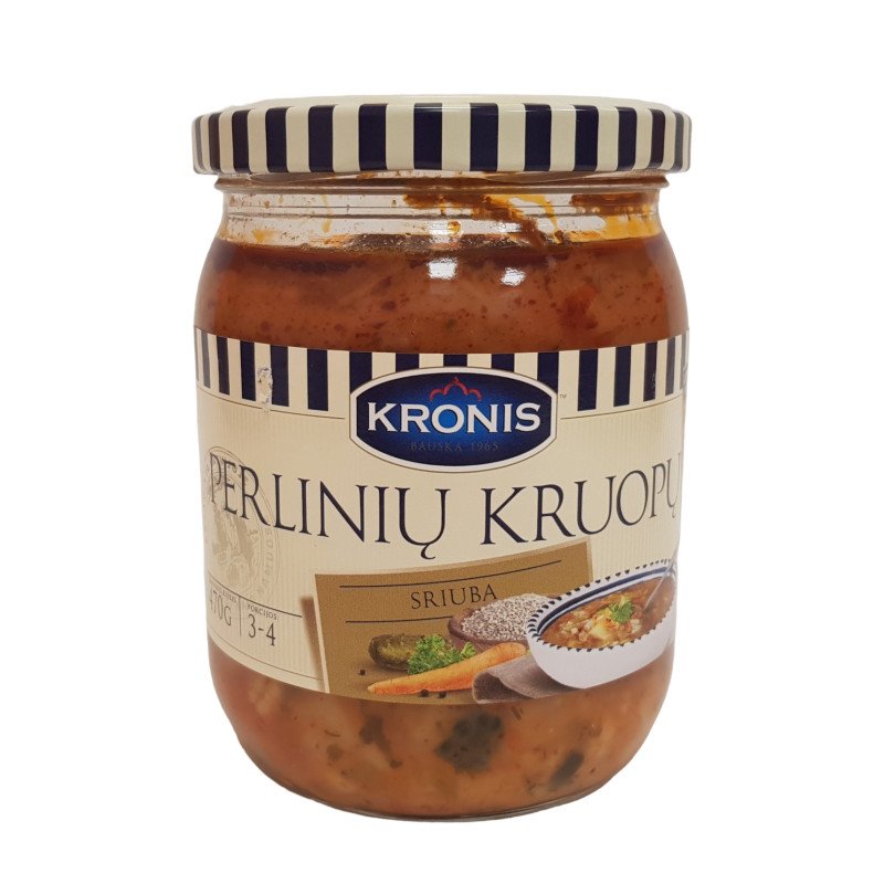 Sriuba perlinių kruopų  Kronis  470g