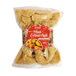 Mini čeburėkai su mėsos įdaru, 500g