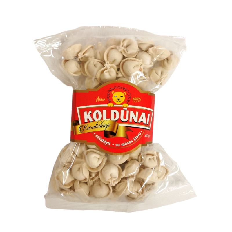 Koldūnai  Karališkieji  400g Liūtukas su mėsos įdaru