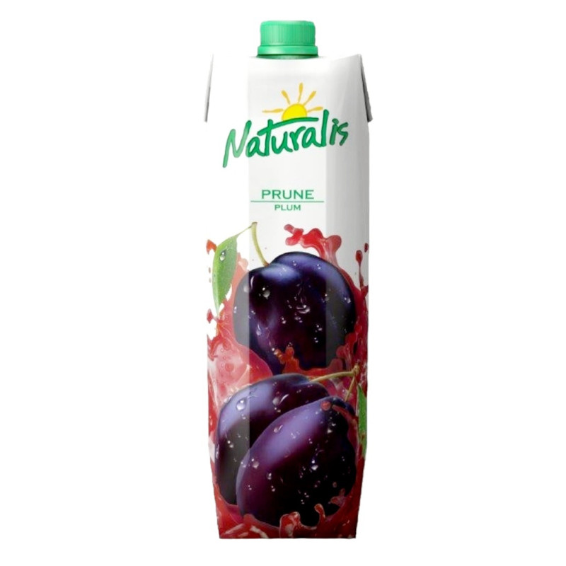 Slyvų nektaras  Naturalis 30%, su minkštimu, 1l