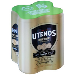 Alus  Utenos  Rinktinis (5.2%), 4x568 ml