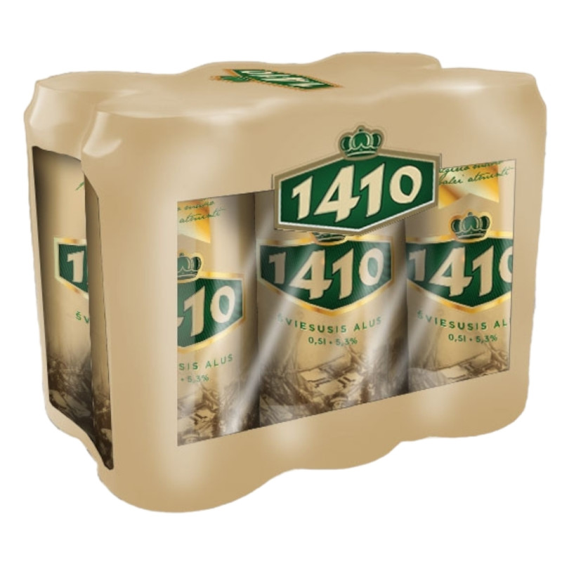Alus 1410 Šviesusis (5.3%), 6 x 500 ml