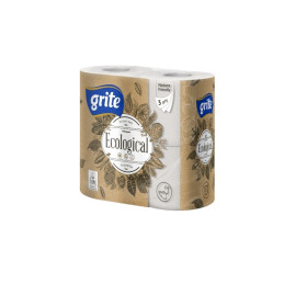 Tualetinis popierius Grite  Ecological 3 sluoksnių, 4vnt