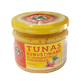 Tunas su meksikietiškais prieskoniais,  280g sumuštiniams
