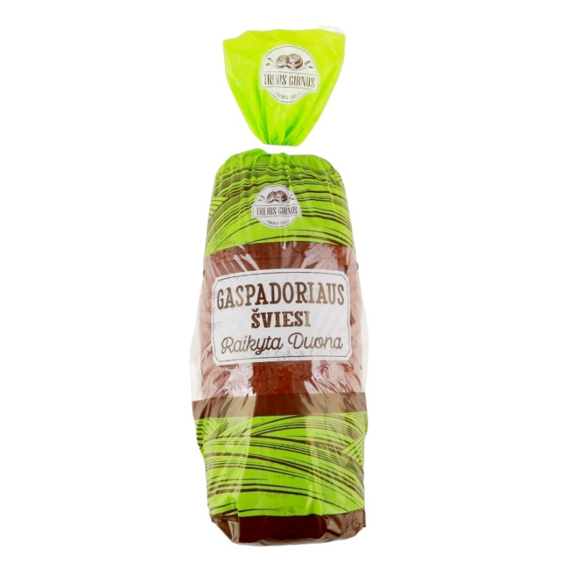 Duona šviesi  Gaspadoriaus  raikyta 600g
