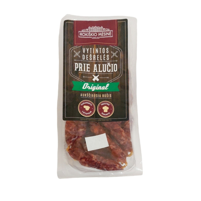Vytintos dešrelės  Prie alučio  original, 170g a.r
