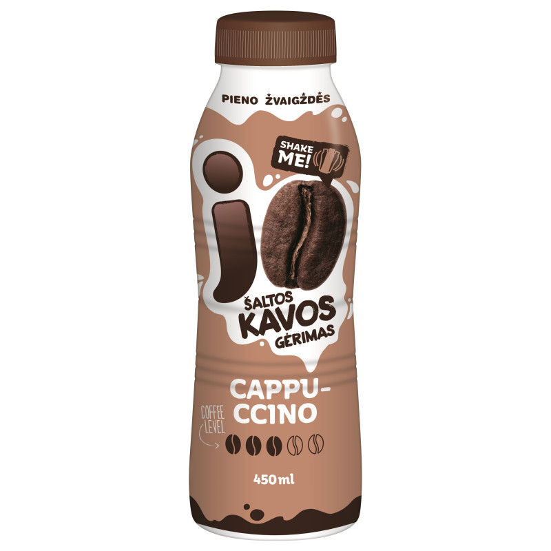 Pieno ir kavos gėrimas Jo Cappuccino ,450ml