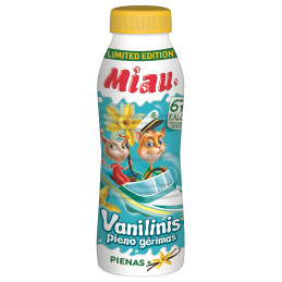 Pieno gėrimas "Miau", 450ml Vanilinis