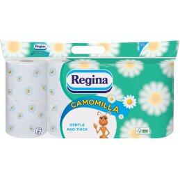 Tualetinis popierius Regina  8 rit. ramunėlė