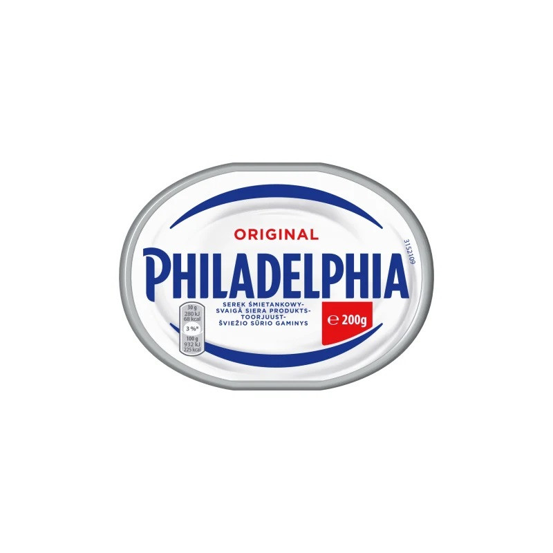 Tepamas varškės sūris  PHILADELPHIA Original, 200g