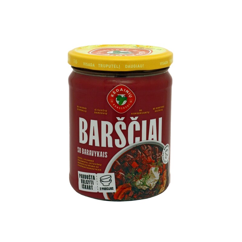 Barščiai KĖDAINIŲ su baravykais 480g
