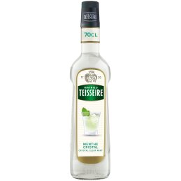 Sirupas TEISSEIRE  700ml mėtų skonio, crystal clear