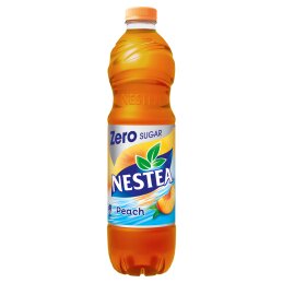 Negazuotas gėrimas Nestea 1,5L Peach Zero Sugar persikų skonio be cukraus