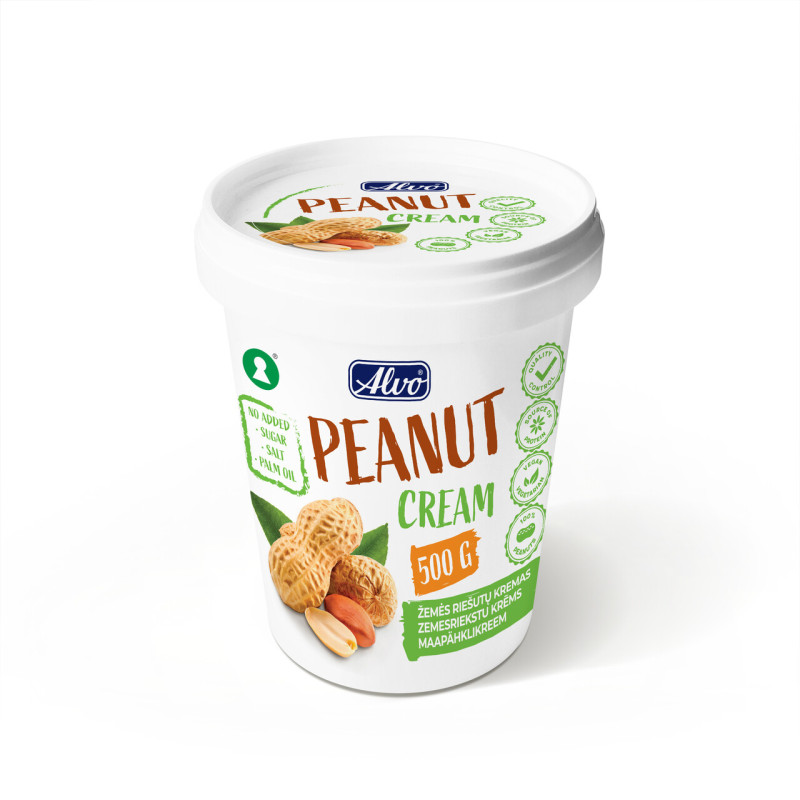 Žemės riešutų kremas  Alvo  500g