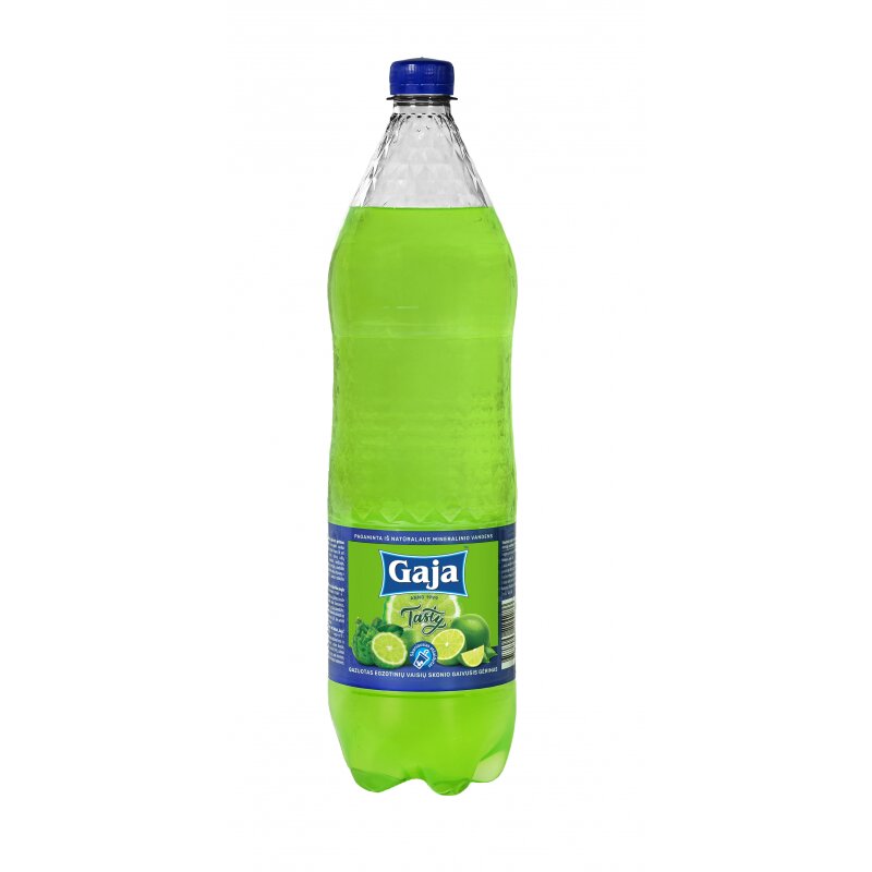 Gazuotas gėrimas Gaja 1,5L egzotinių vaisių skonio