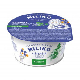 Varškės užtepėlė  Miliko  140g su krapais ir petražolėmis