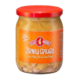 Žirnių sriuba su rūkyta kiauliena  Mamos konservai, 500g