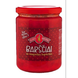 Barščiai su raugintais kopūstais  Mamos konservai 480g