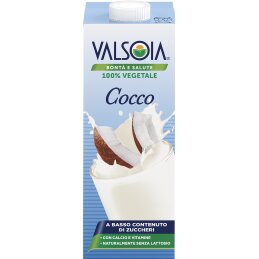 Kokosų augalinis gėrimas VALSOIA 1L su kalciu ir vitaminais