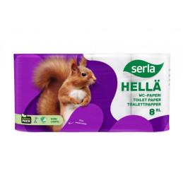 Tualetinis popierius  SERLA  8vnt,  3 sluoksniai
