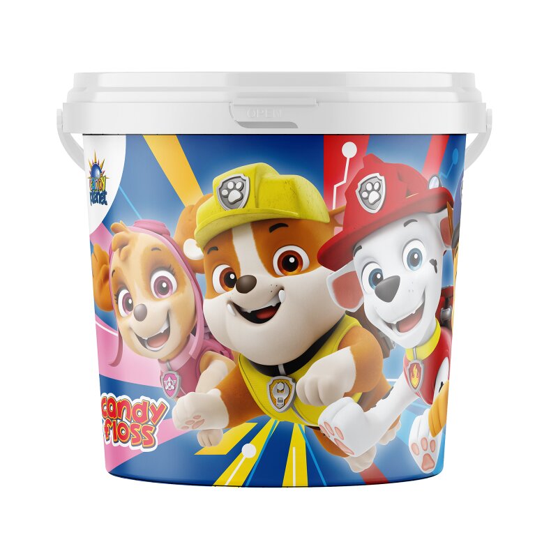 Cukraus vata  Paw Patrol  50g braškių skonio