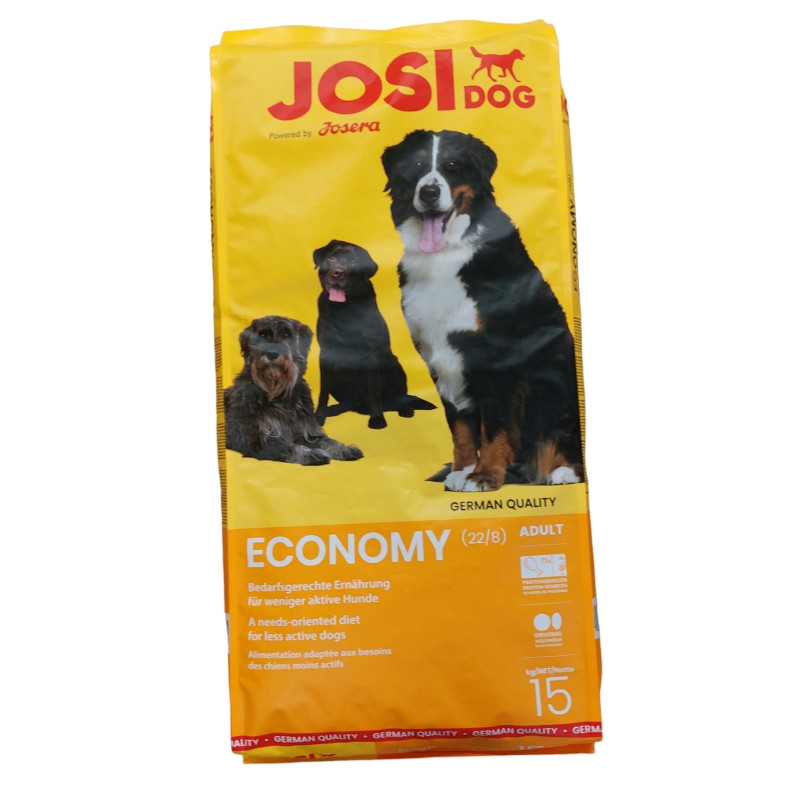 Visavertis pašaras suaugusiems šunims JosiDog Economy 15kg