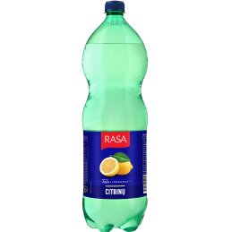 Gazuotas gėrimas Rasa 2l citrinų skonio