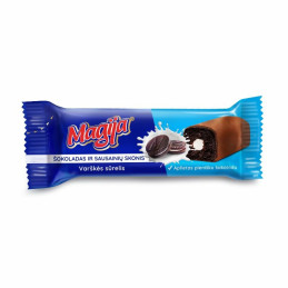 Glaistytas varškės sūrelis MAGIJA 40g su sausainių skonio įdaru