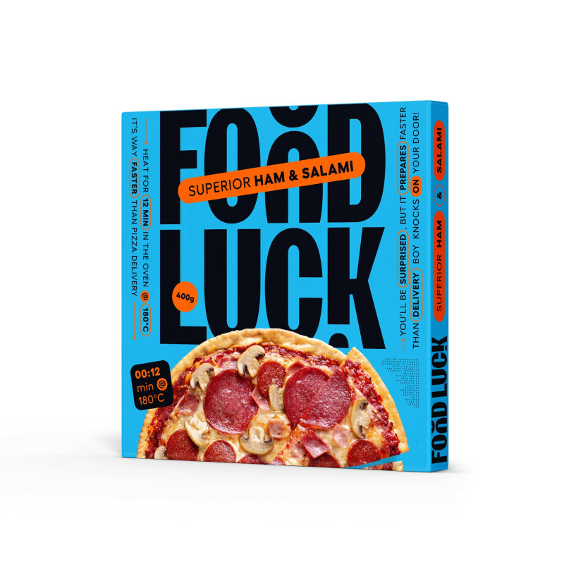 Pica su kumpiu ir saliamiu  Food Luck ,400g